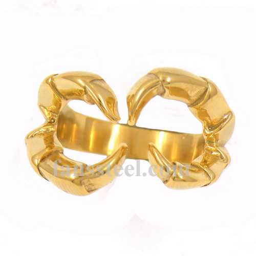 FSR13W75G crab claw ring - Click Image to Close